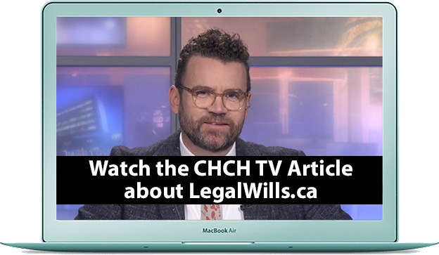 Watch the CHCH TV Article about LegalWills.ca