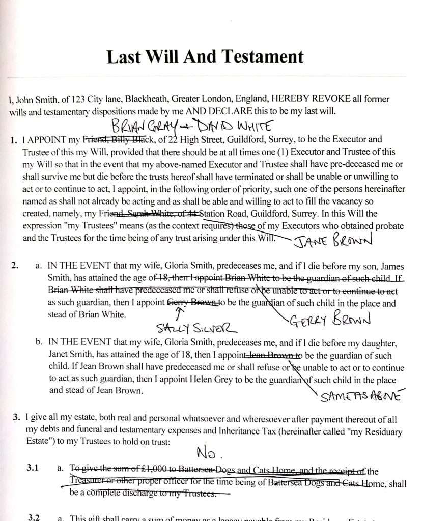 How Do I Change my Will if I Have an Existing Will?