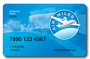 carte AIR MILES