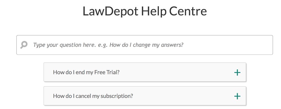 LawDepot.ca Knowledge Base